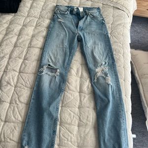 Mother jeans high rise rider skimp